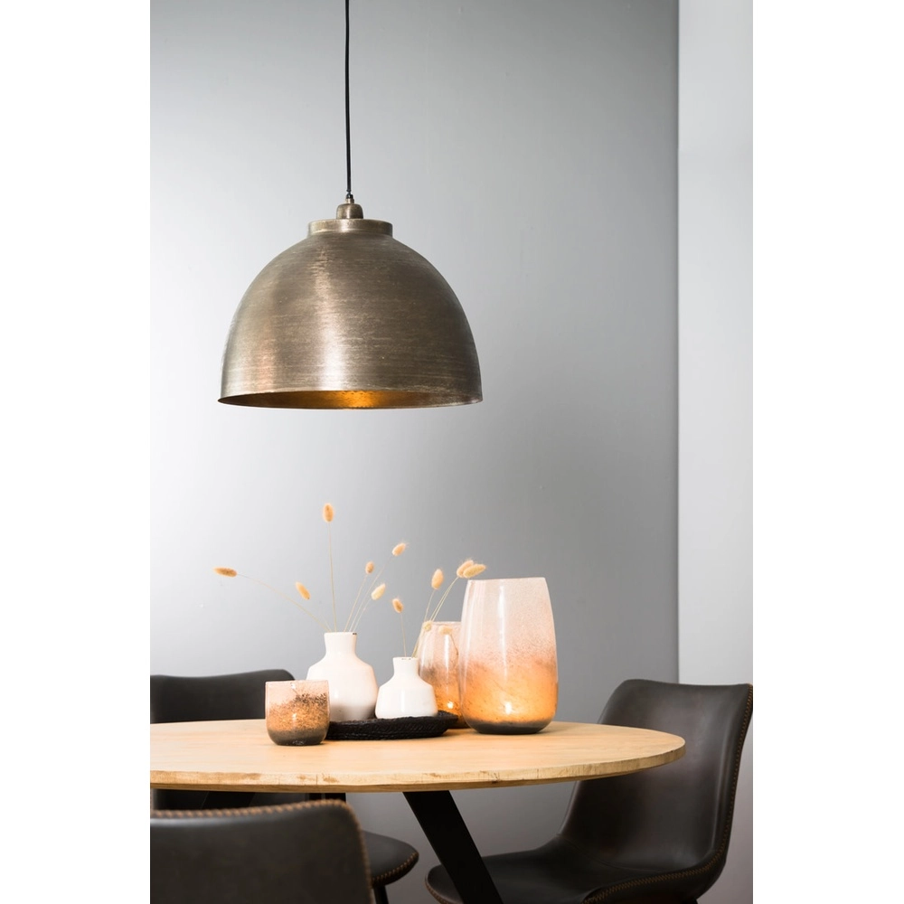 Pendant lamp Kylie silver grey Ø 45cm Light & Living 8717807203771