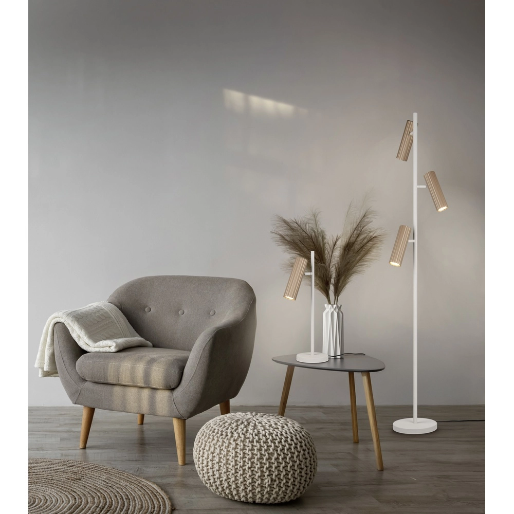 Design table lamp Soka mocha brown Trio 4017807670219
