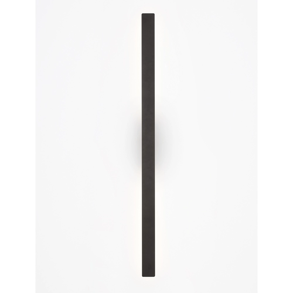 Sleek wall lamp Aneth black 104cm Lyora 5212017447302