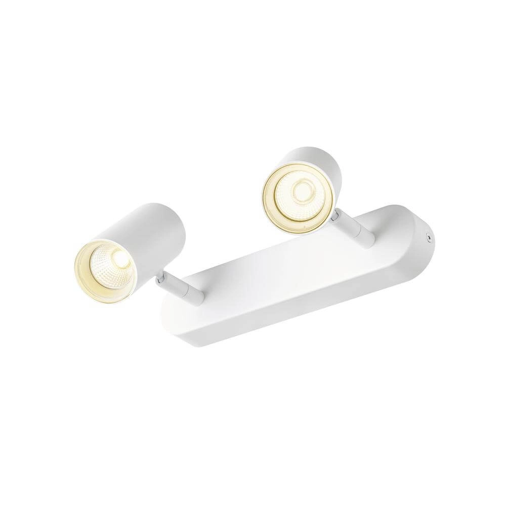 Surface-mounted spot Noblo white 2-light adjustable SLV 4024163300469