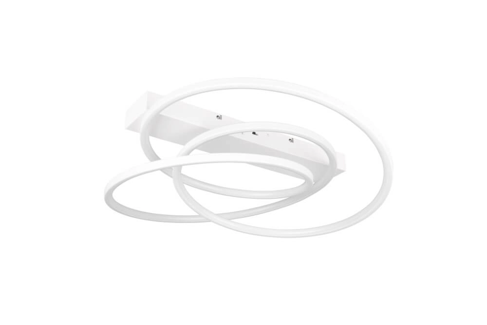 Bedroom ceiling lamp Darvin white - 65cm Trio 4017807616095