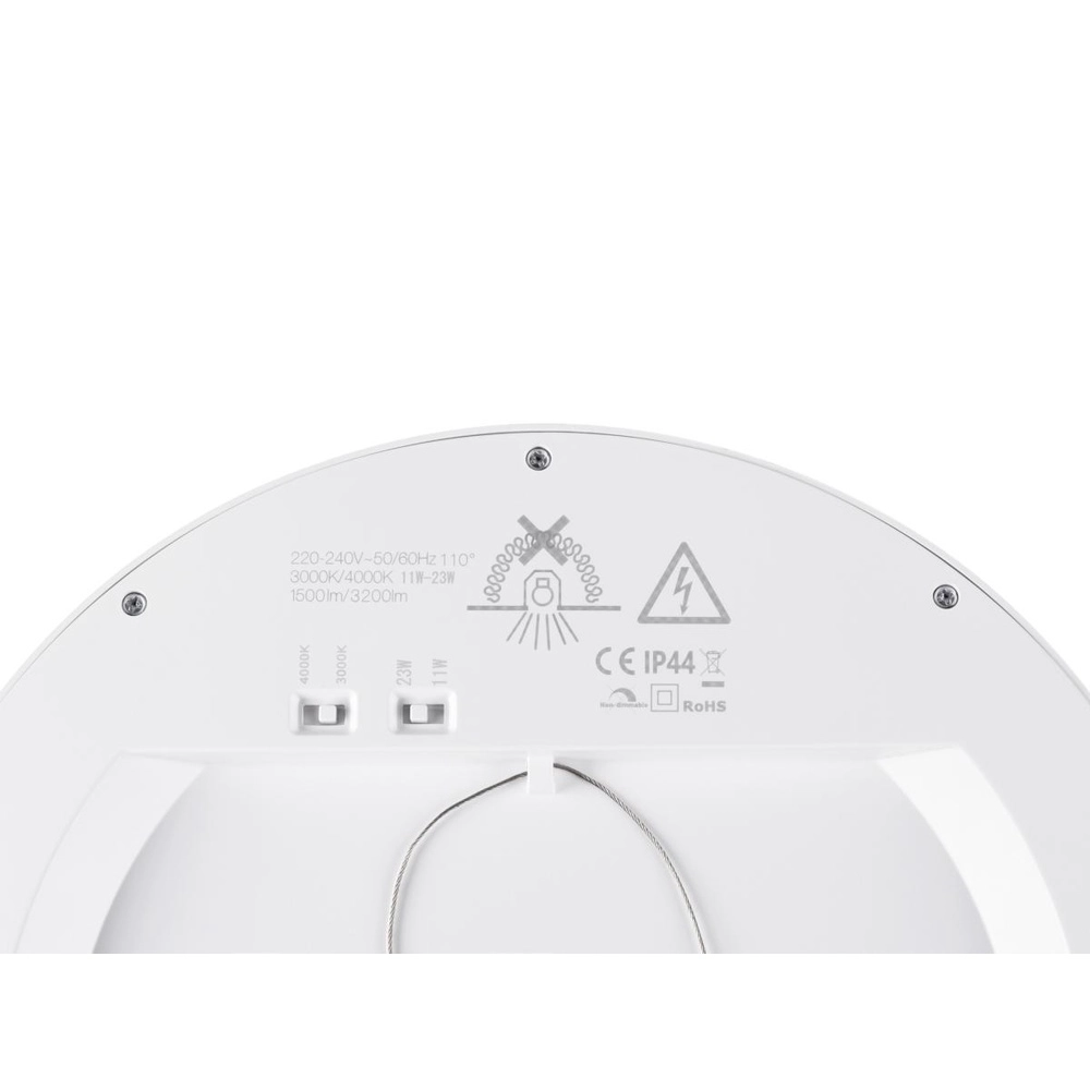 Ceiling light Vario Ø 29cm white SLV 4024163316262