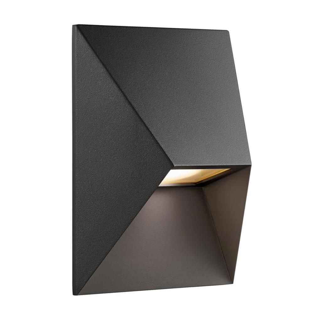 Design wall lamp Pontio black 15cm