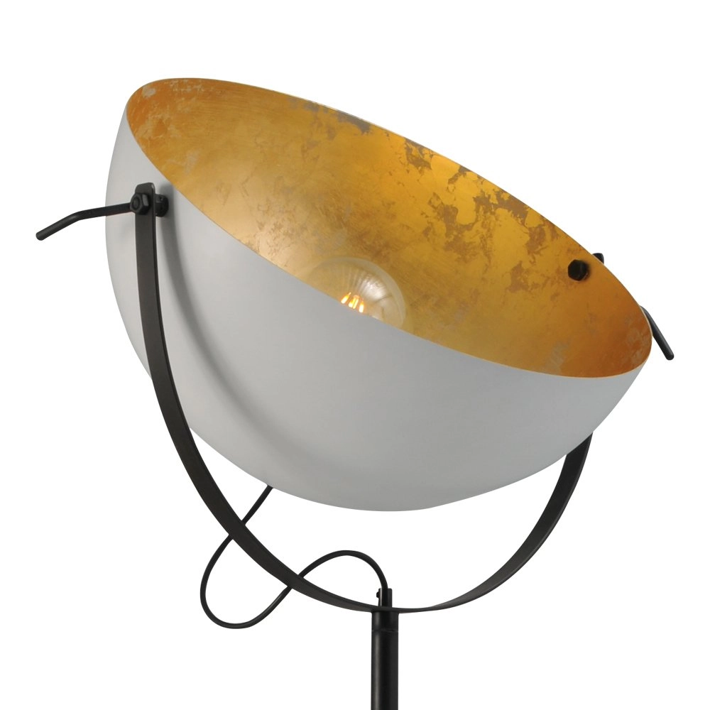 Floor lamp Industria 180 white with gold Masterlight 8718121151397