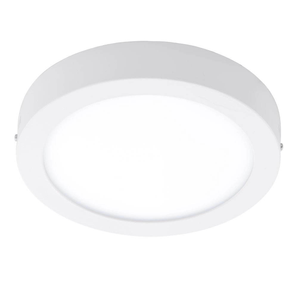 LED flush ceiling light Fueva-C Round 22.5cm white