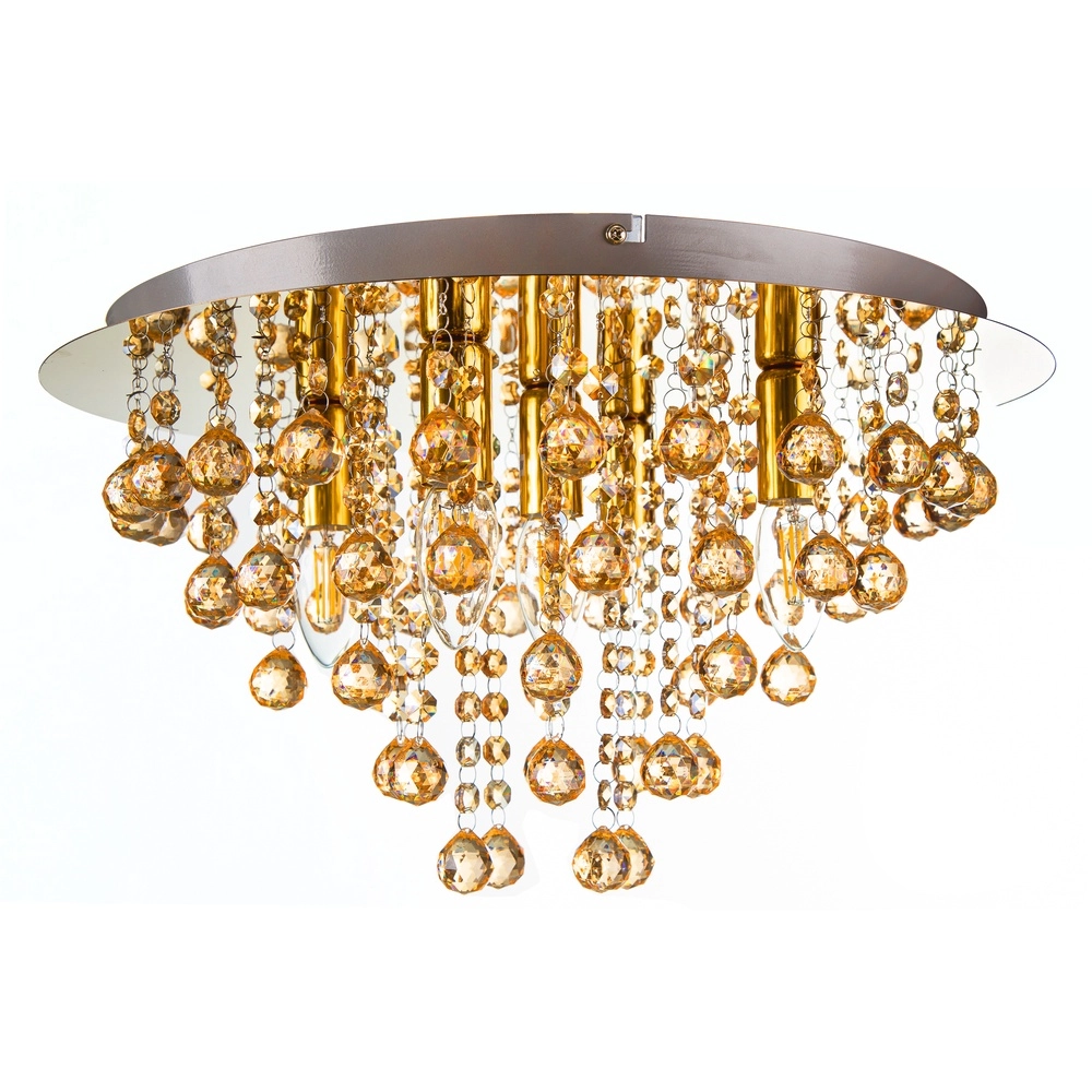 Ceiling chandelier London gold Ø 46cm