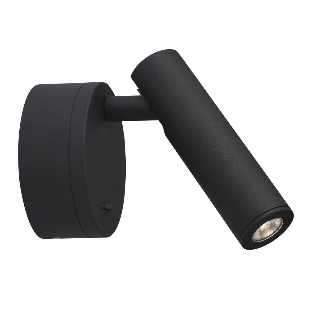Wall spotlight Clip black