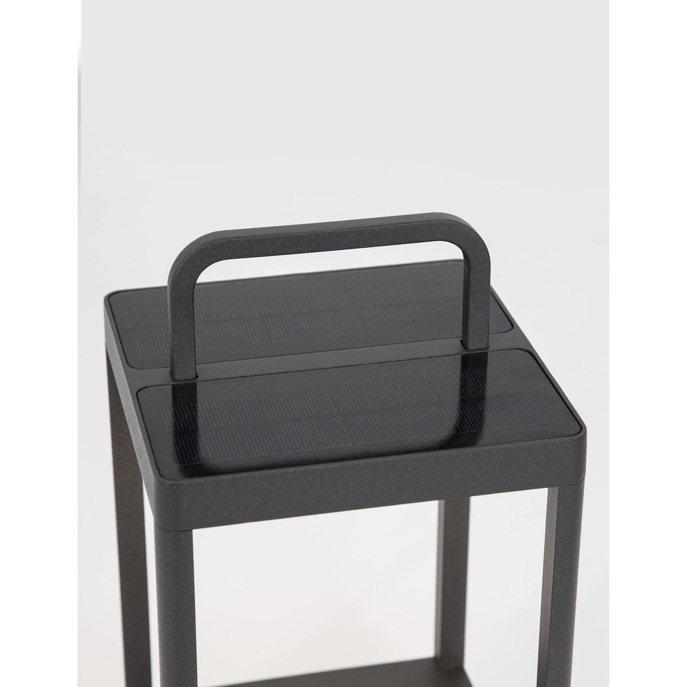 Solar table lamp Bali 35cm anthracite Lyora 5212017428653