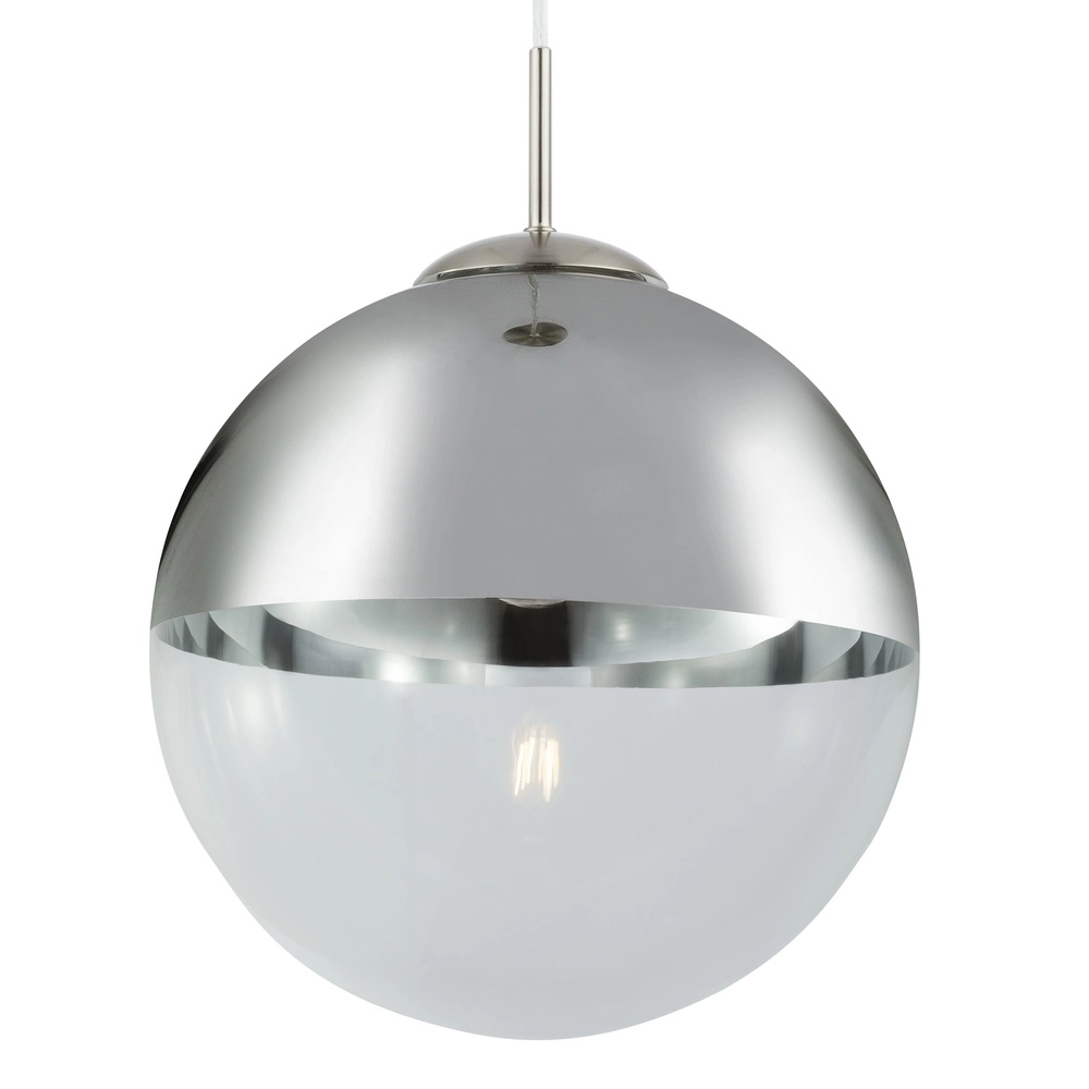 Pendant lamp Varus nickel Ø 30cm Globo 9007371377442
