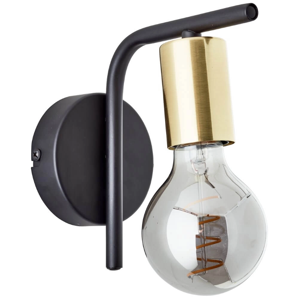 Wall lamp Kerry black Brilliant 4004353413100