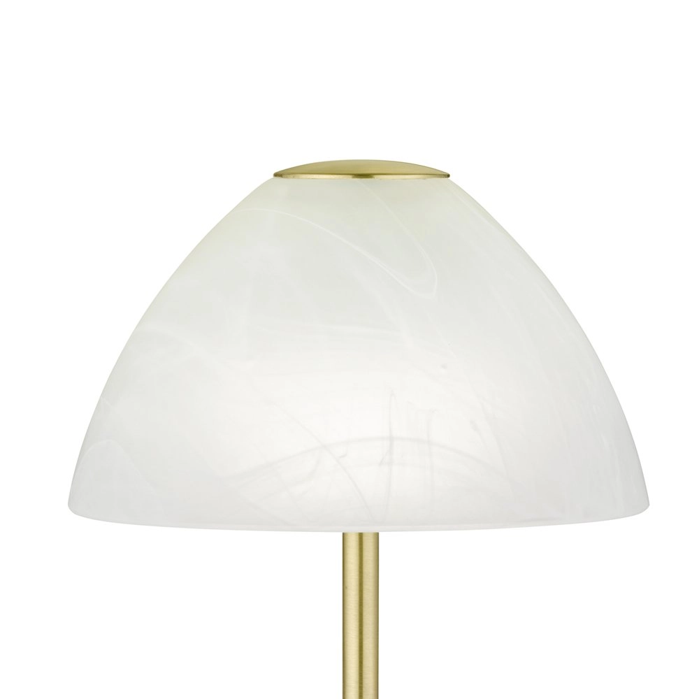LED table lamp Queen 24cm brass matt Trio 4017807369540