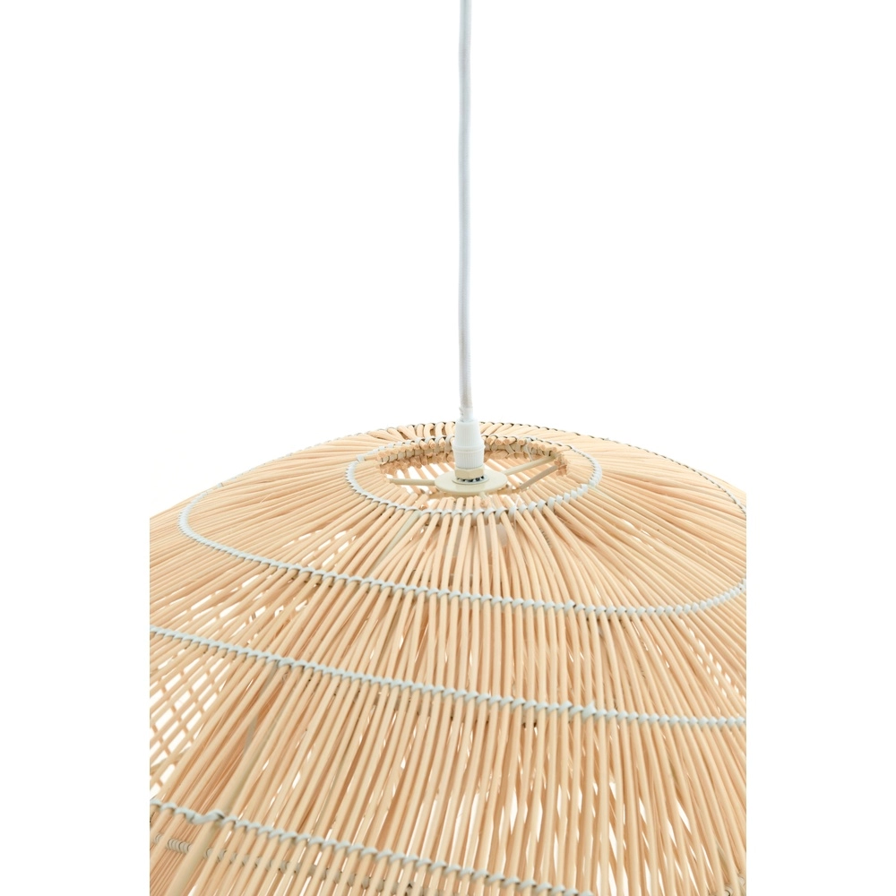 Rattan pendant lamp Janzur Ø 65cm - natural brown Light & Living 8717807760533