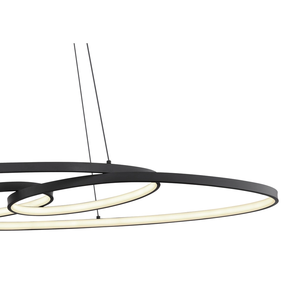 Design pendant lamp Spira Black Globo 9007371450251