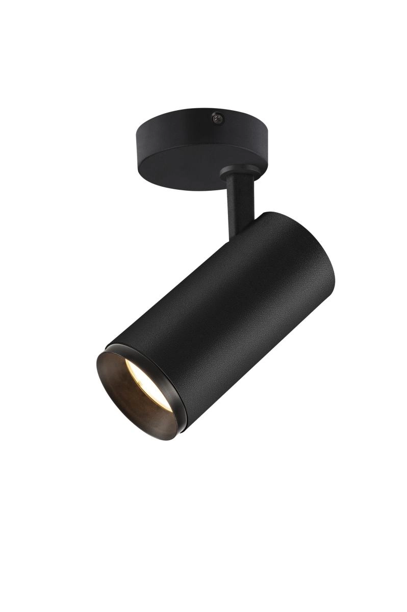Surface-mounted spot Numinos M black 3000K - 36deg