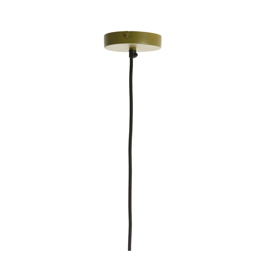 Design pendant lamp Milatos green Ø 28.5cm Light & Living 8717807838638