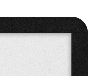 Led ceiling light Anne Square 18w - 2700K - 30cm black ETH 8720195301691