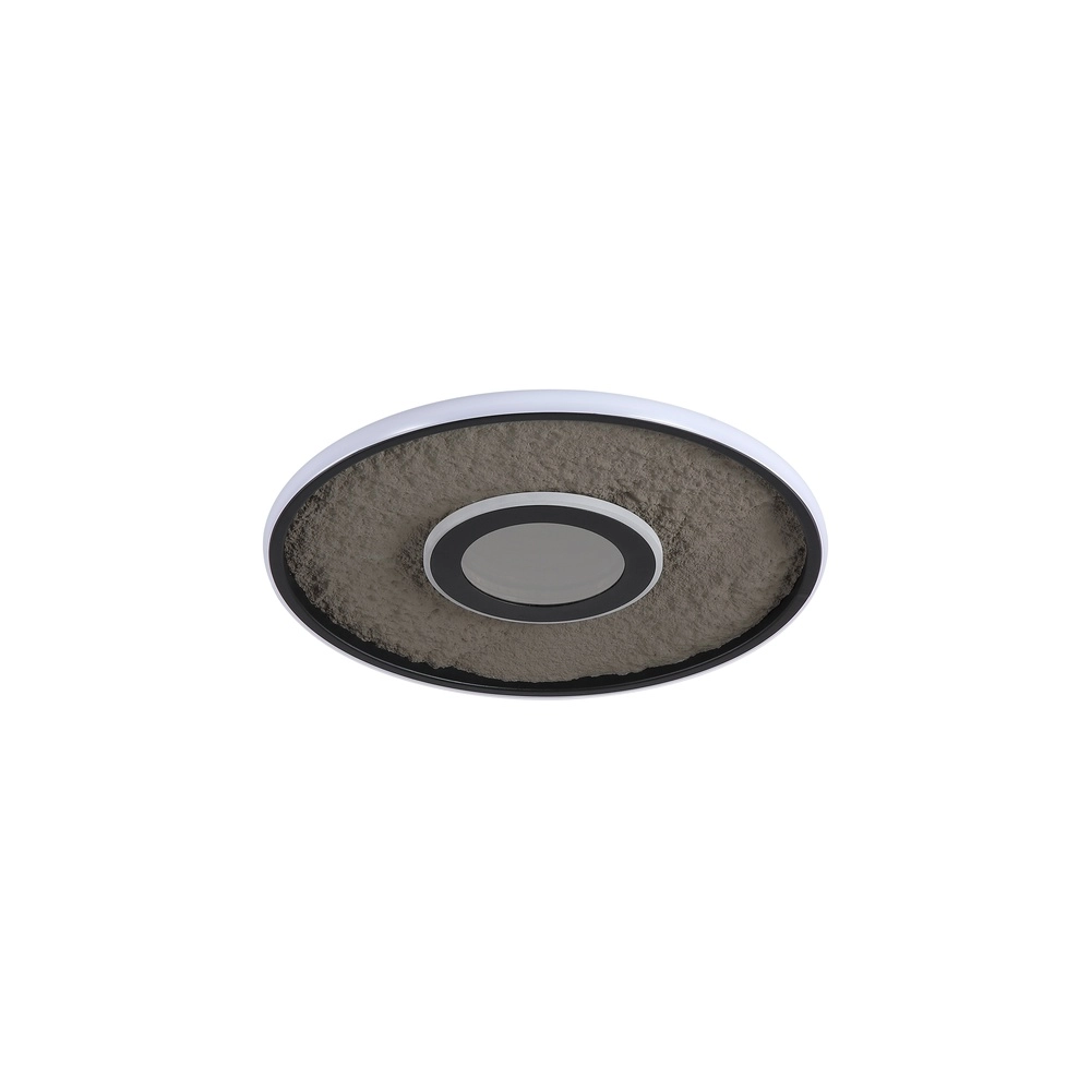 Ceiling light Lumadisc Black Infinity Center