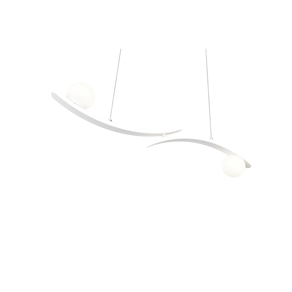 Design pendant lamp Napoli white Trio 4017807683509
