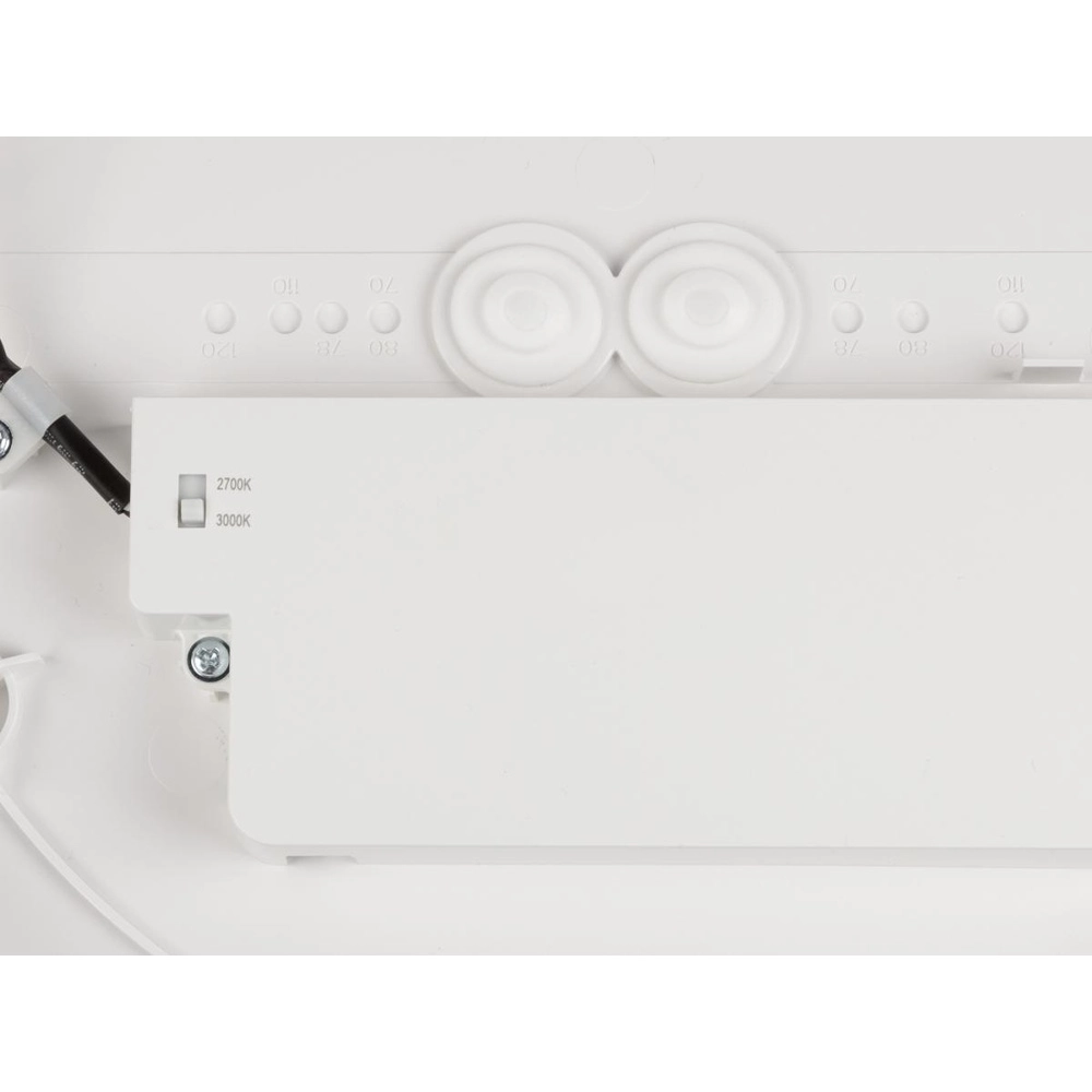 Ceiling lamp Decona Ø 30cm white - 2700K/3000K sensor SLV 4024163302913