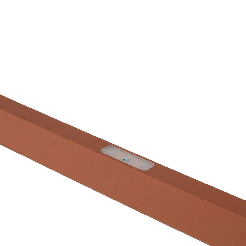 Design pendant lamp Fourty 7-light terracotta