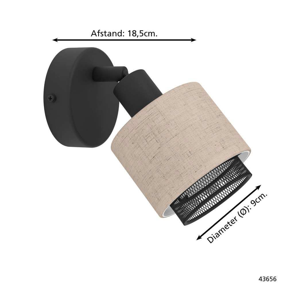 Japandi wall light Rosley Eglo 9002759436568