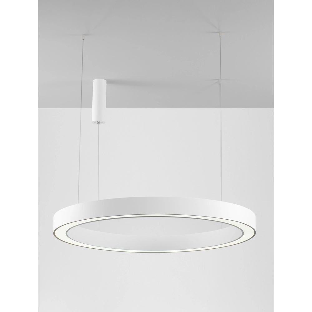 Pendant lamp Morbido white Ø 100cm
