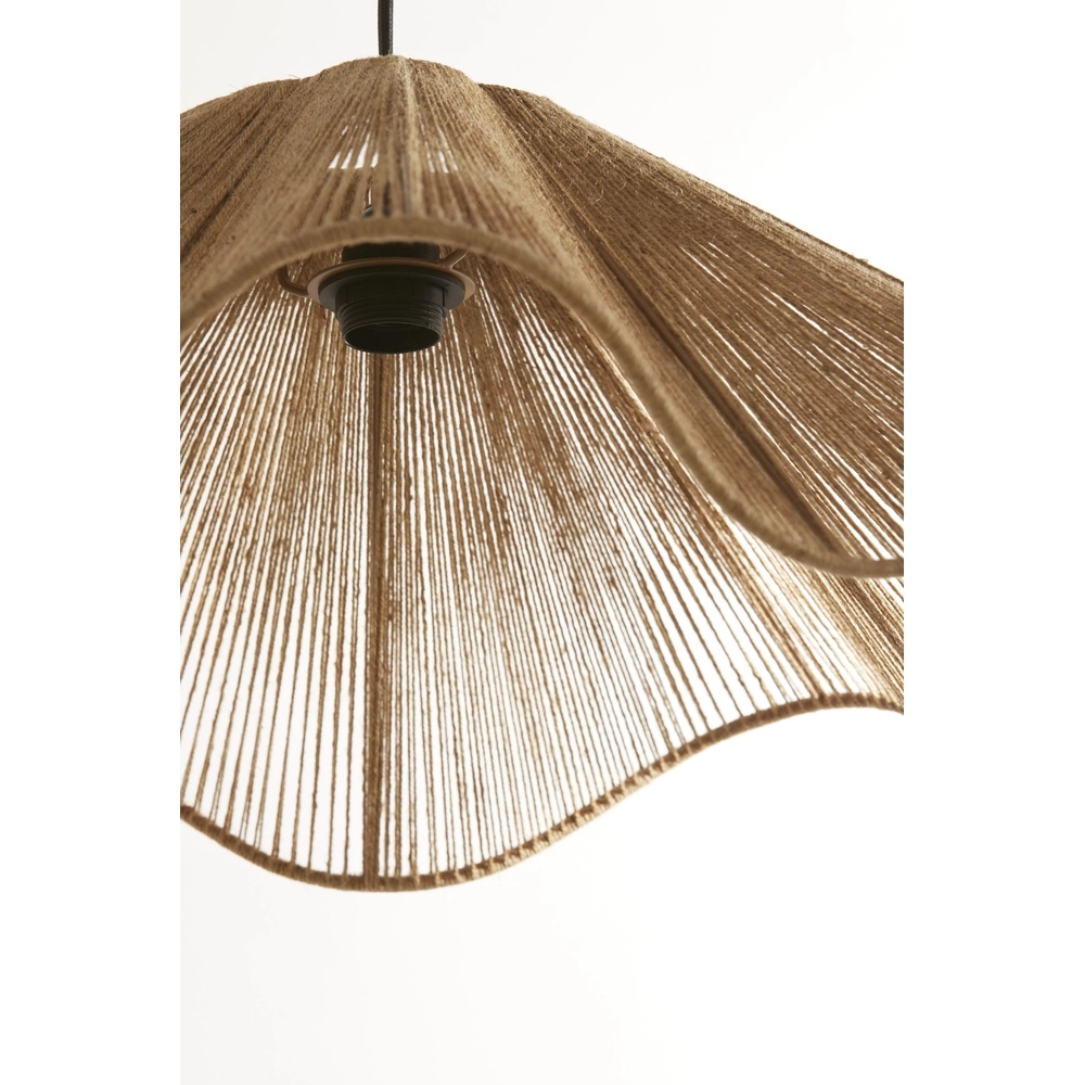 Rattan pendant lamp Fodara Ø 60cm brown Light & Living 8717807702090