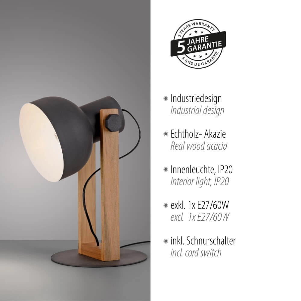 Table lamp Cup 2.0 1-light Just Light 4043689000691