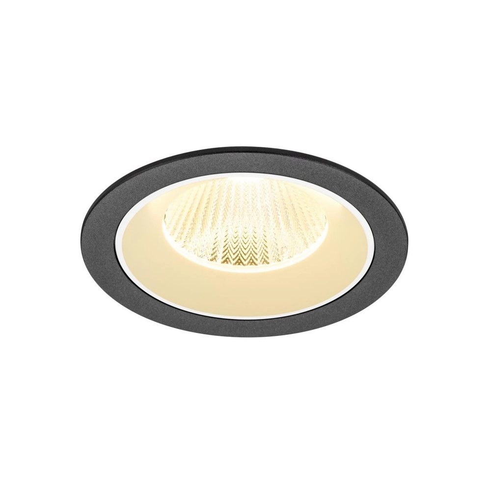 Recessed spotlight Numinos L black/white 3000K - 40deg