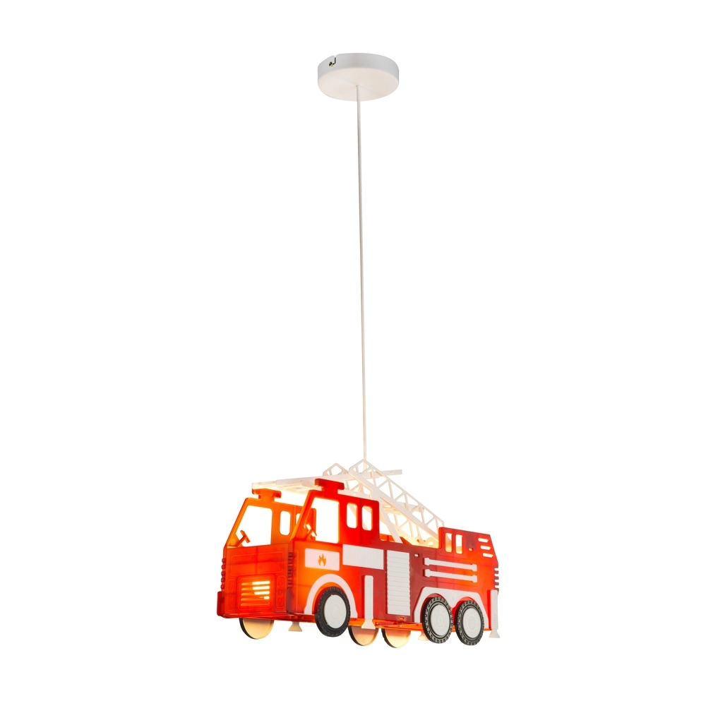 Pendant lamp Kita Fire engine red