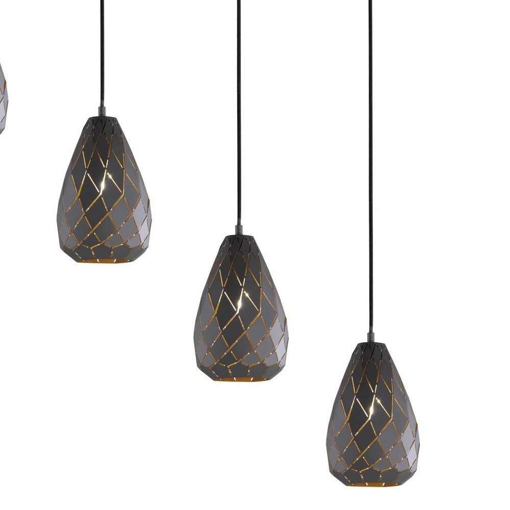 Dining room hanging lamp Onyx Trio 4017807390353