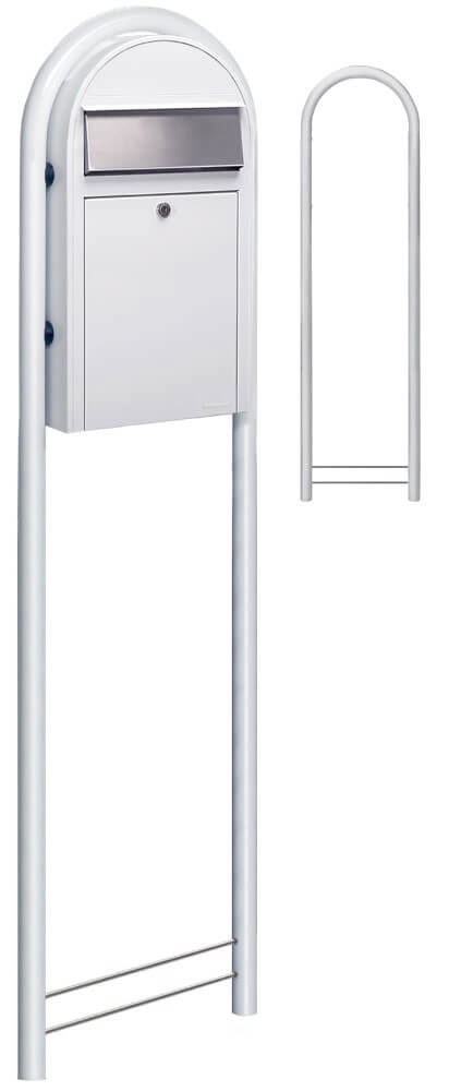 Mailbox Grande S 9016 i White Bobi 6417237037282