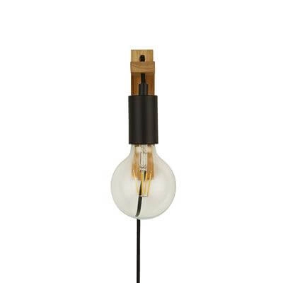 Wall Lamp Wood Woody Searchlight 5053423192666