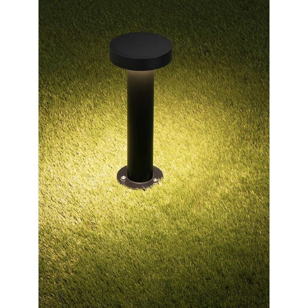 Desing garden lamp Gong black 30cm - 2700K Lyora 5212017496164