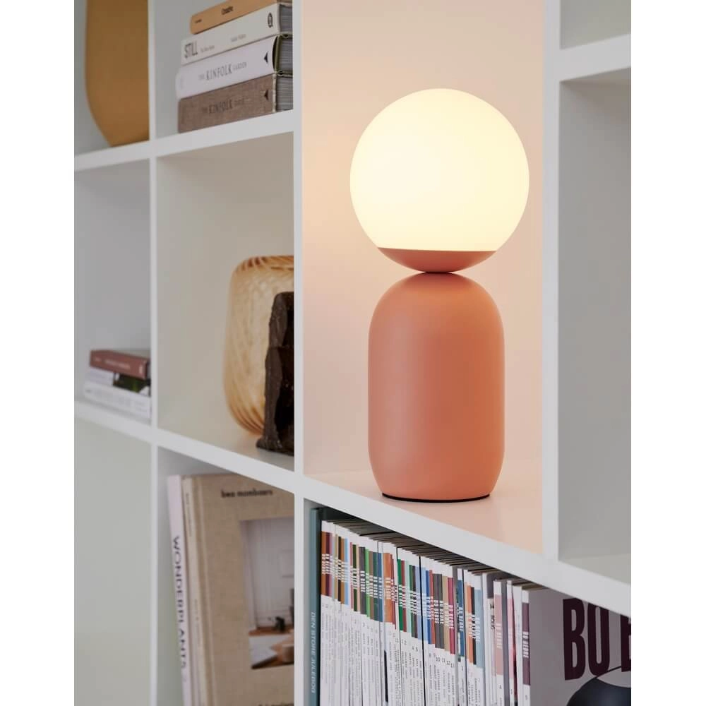 Table lamp Notti terracotta with white Nordlux 5704924011603