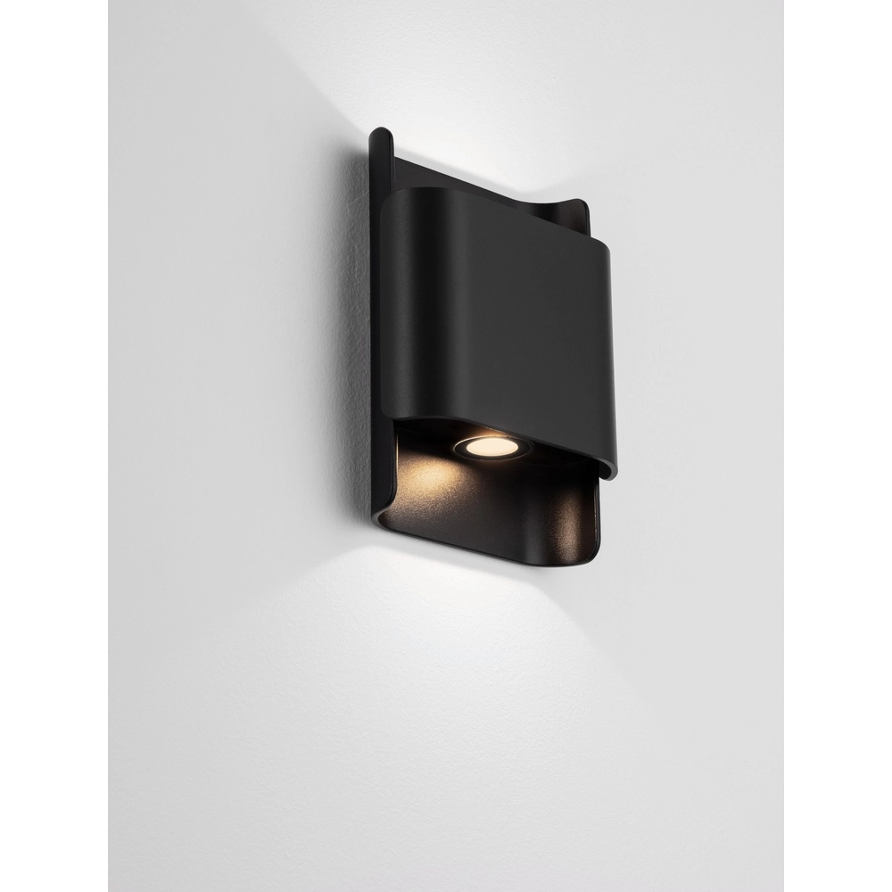 Black surface-mounted spotlight Polly 18cm Lyora 5212017465160