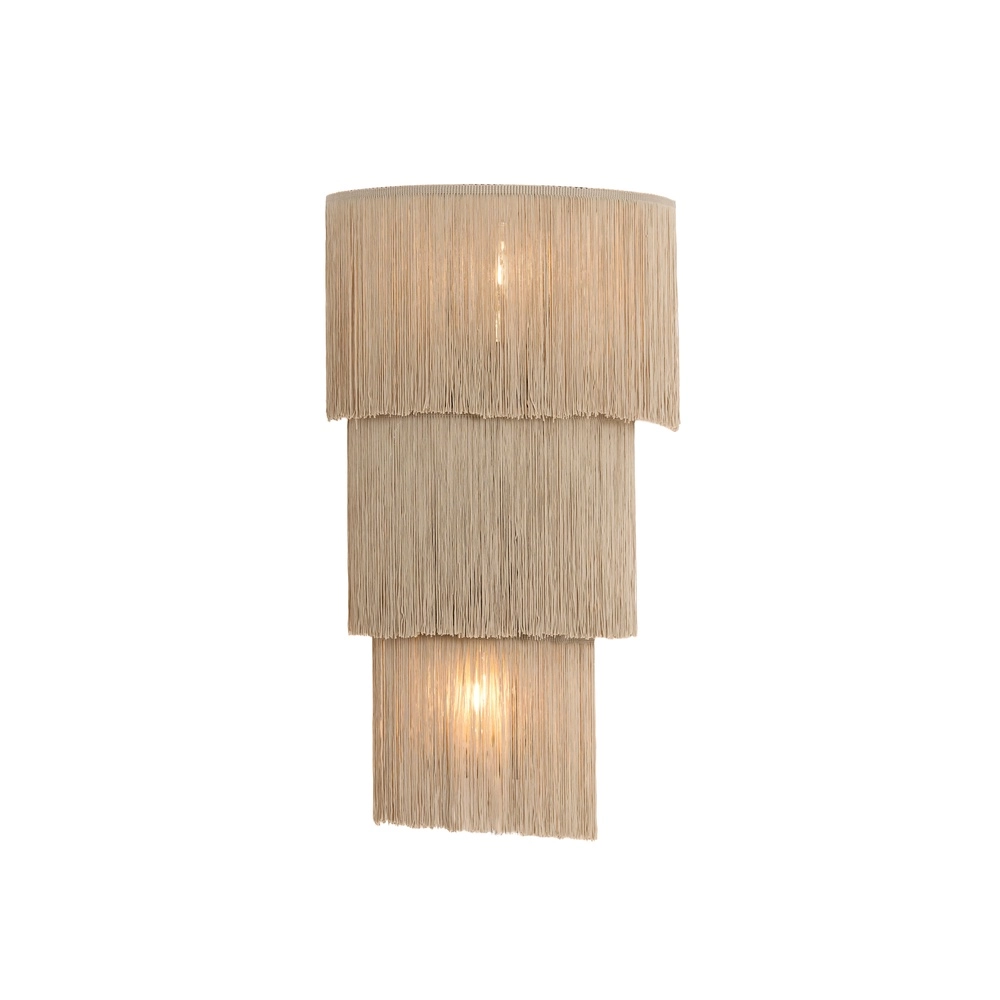String wall lamp Malaika taupe Light & Living 8717807816407