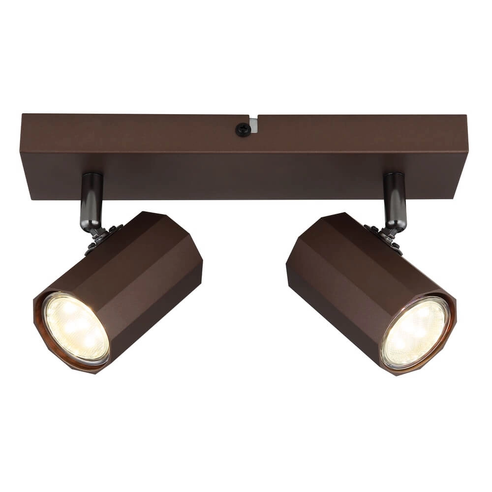 Bronze ceiling lamp James double Globo 9007371447886