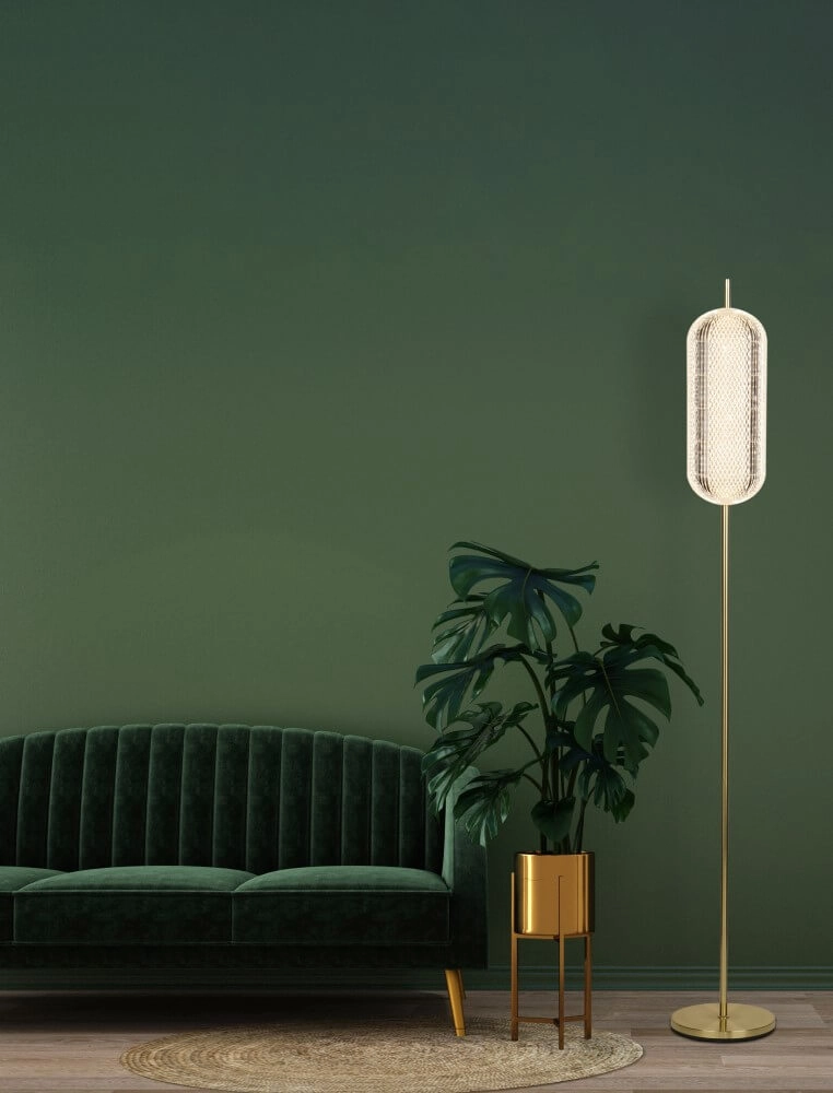 Floor lamp Capsule design Searchlight 5053423273174