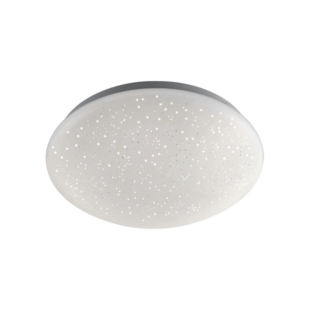 Adjustable ceiling light Skyler RGB 25cm with star effect Just Light 4043689928889
