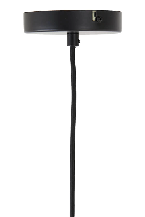 Bohemian pendant lamp Plumeria black Ø 40cm Light & Living 8717807651381