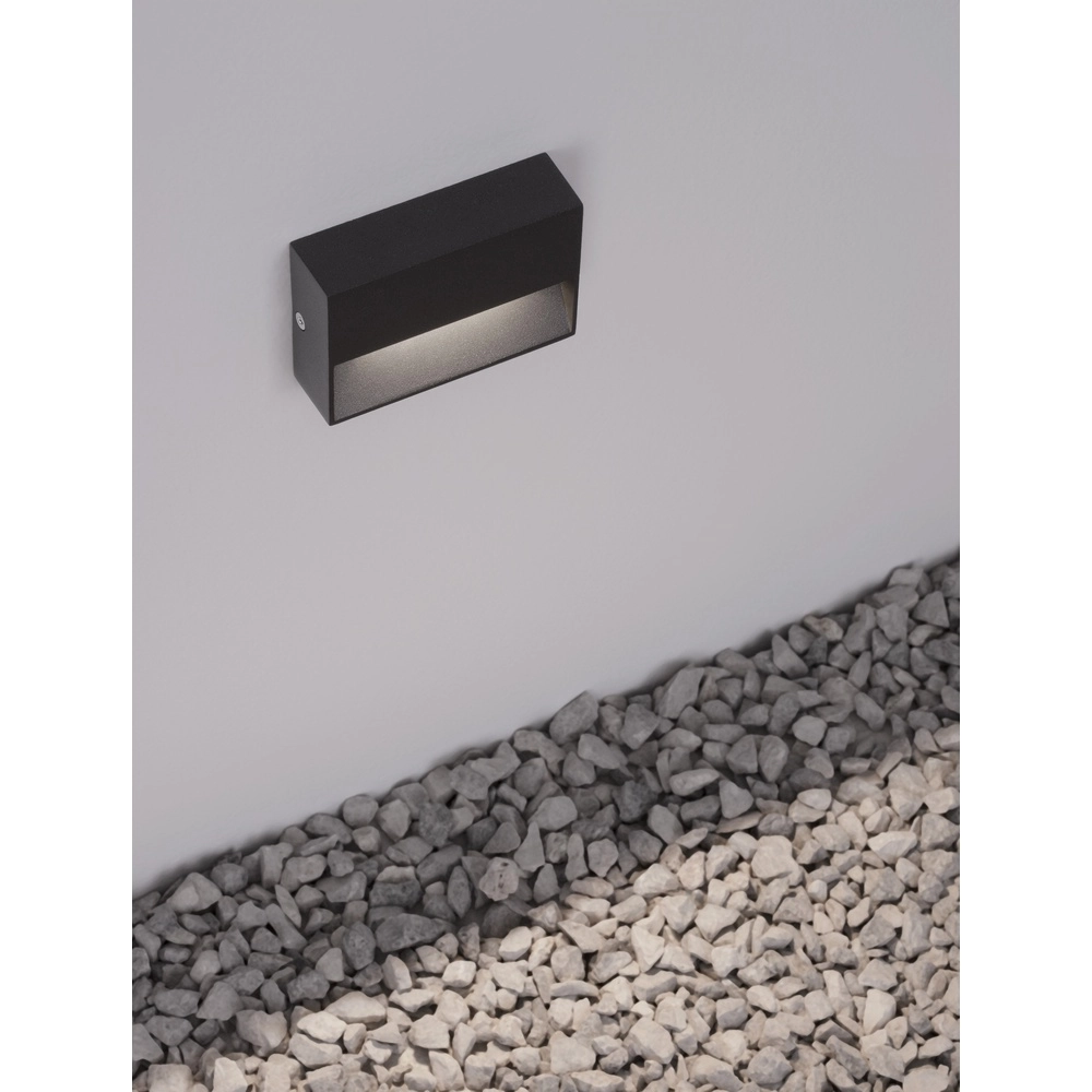 Sleek wall lamp Vision anthracite