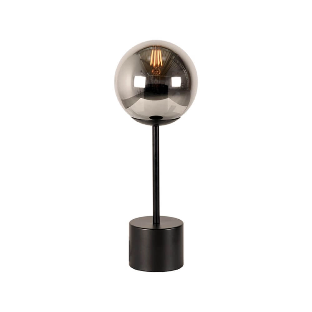 Table lamp Fumo with smoke glass - Ø 25cm