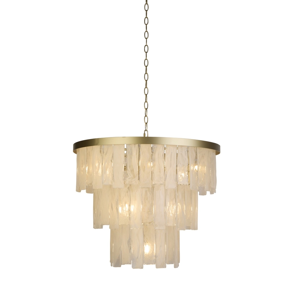 Pendant lamp Formalux Ø 65cm gold