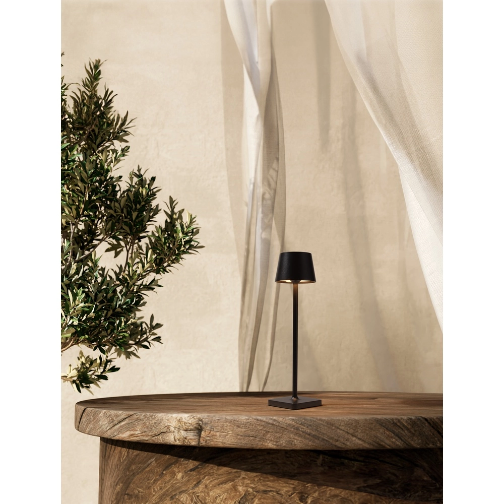 Rechargeable table lamp Deck anthracite