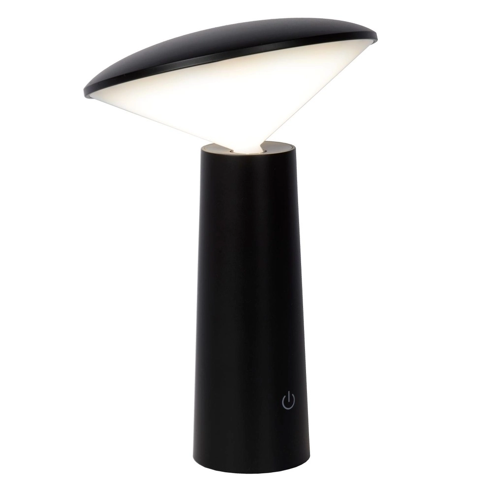 Rechargeable table lamp Jive IP44 black light color adjustable Lucide 5411212021960