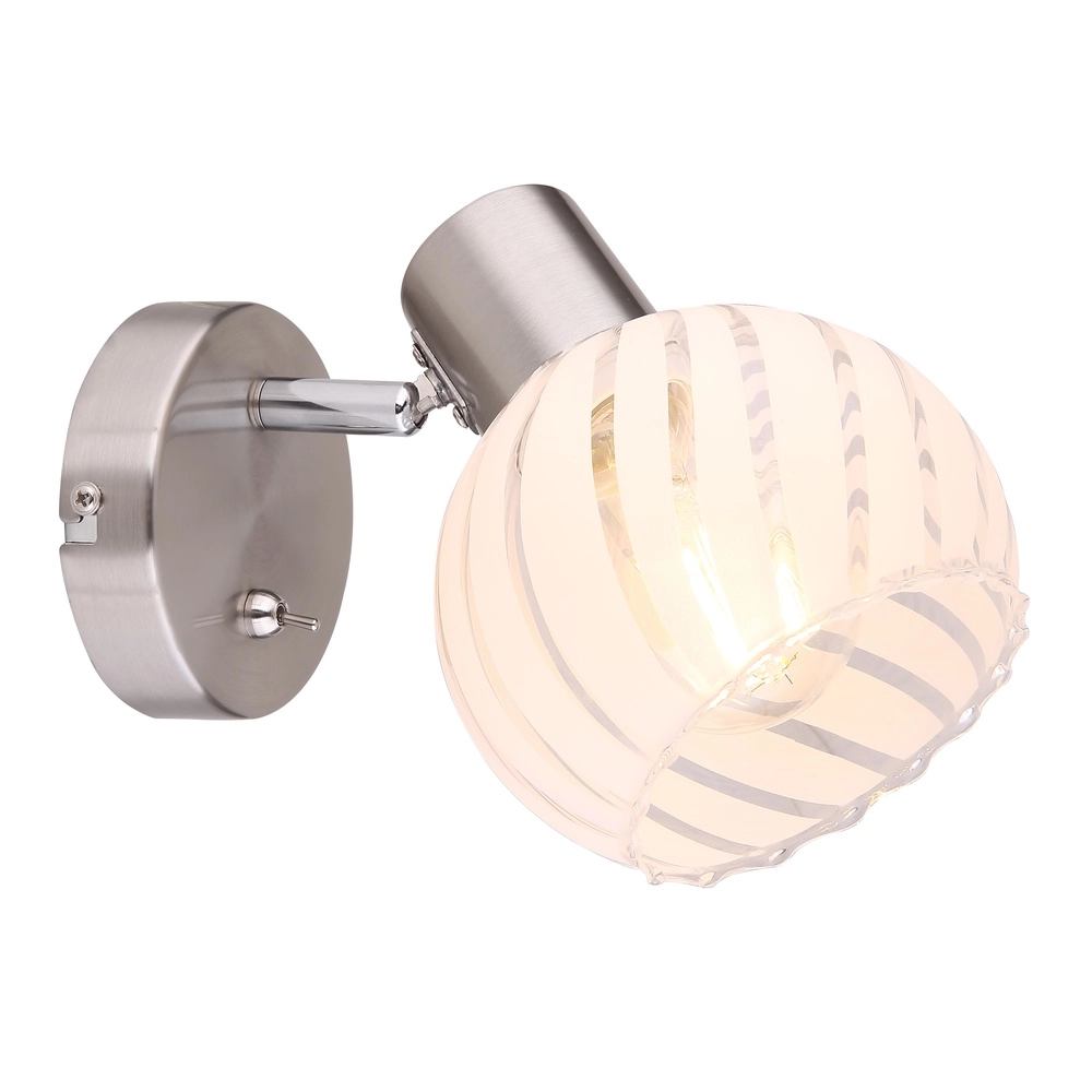 Wall light Willy nickel