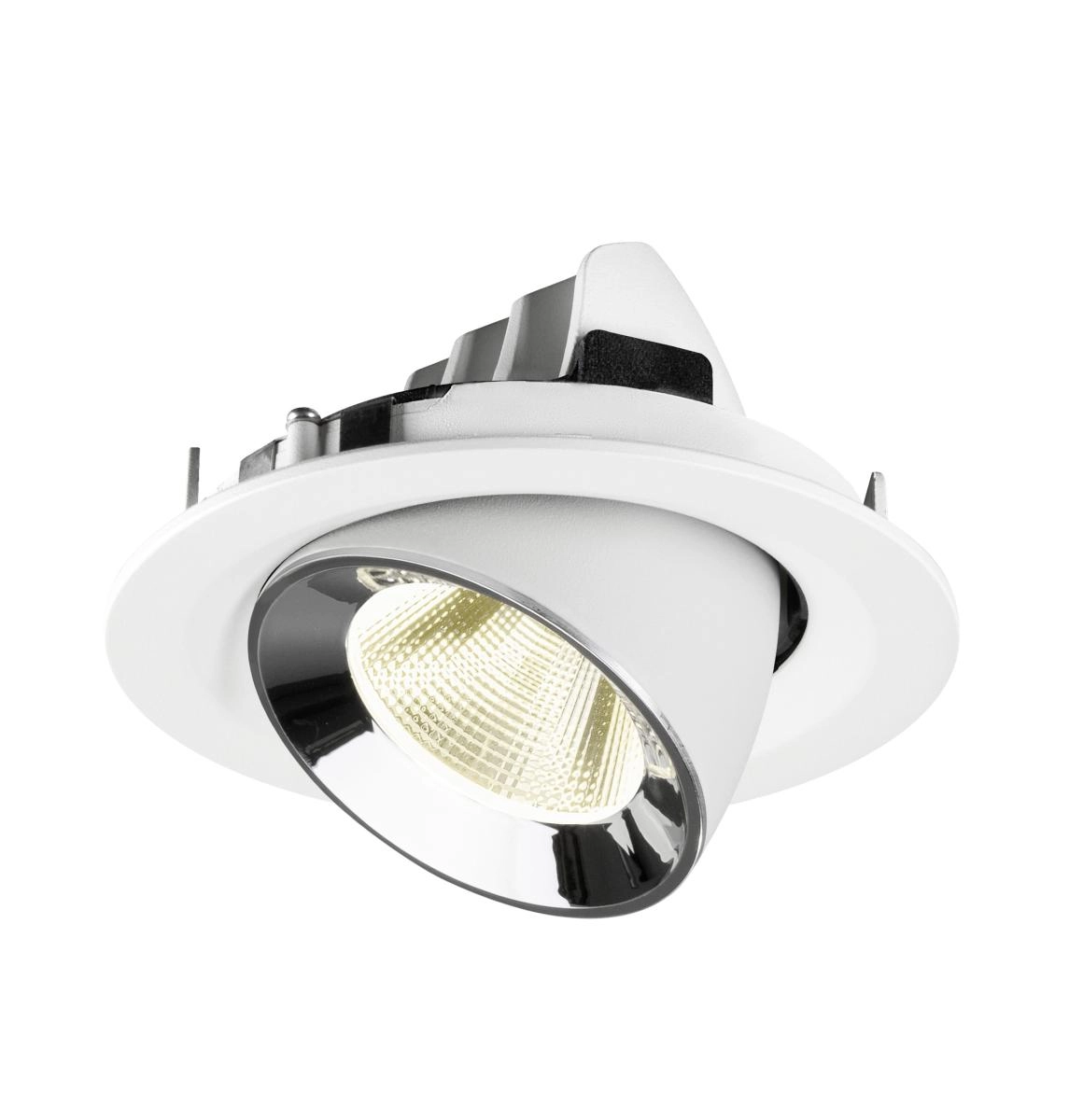 Recessed spotlight Numinos Gimble M white/chrome 4000K - 20deg SLV 4024163311663