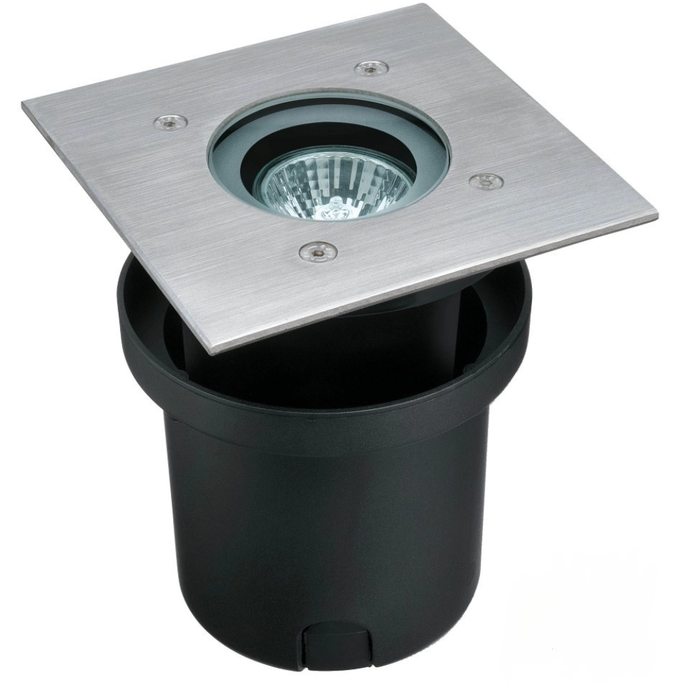 Ground spotlight RVS spot square stainless steel Franssen 7042891551554