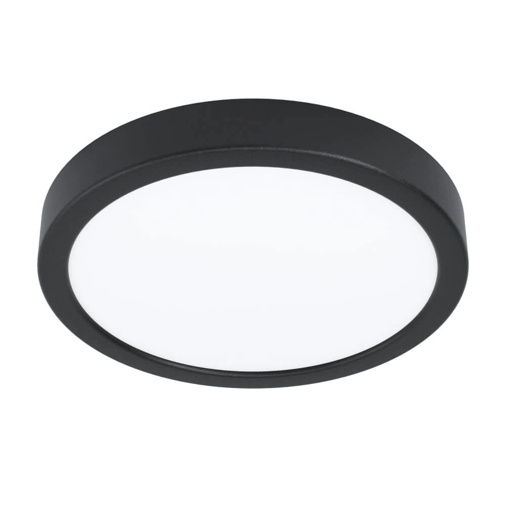 Led ceiling light Argolis 2 IP44 black
